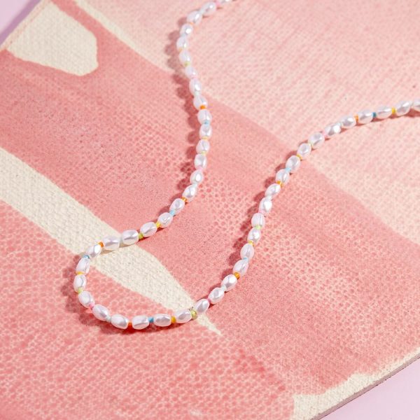Rainbow Reef Pearl Choker - Image 4
