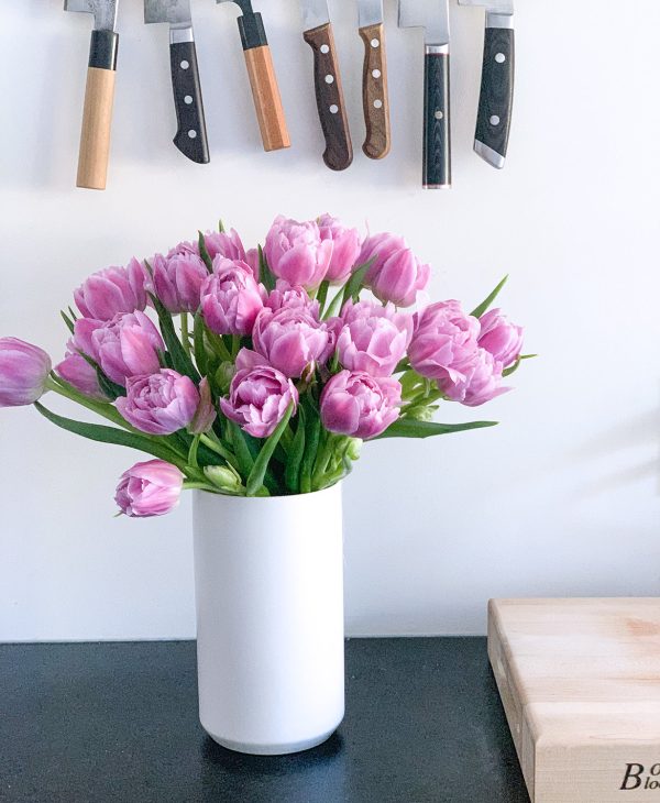 Bust a Mauve Double Tulips (25 stems) - Image 4