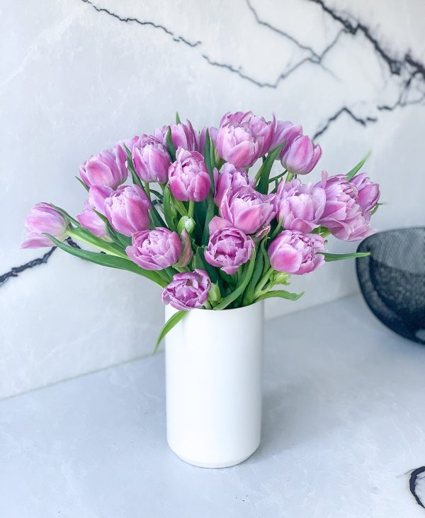 Bust a Mauve Double Tulips (25 stems) - Image 5