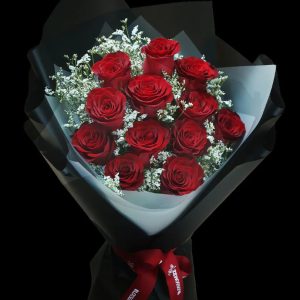 Red Rose Flower Bouquet