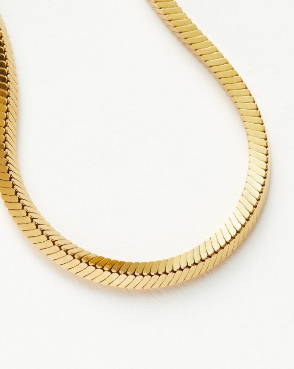 Lucy Williams Square Snake Chain Bracelet - Image 4