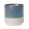 Blue Dip Ceramic Planter